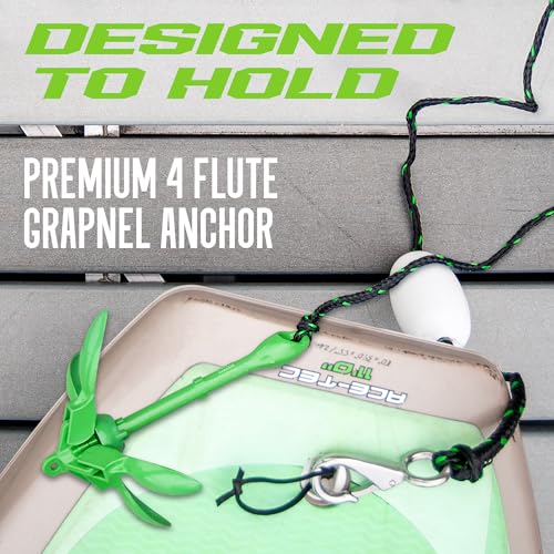 Gradient Fitness Kayak Anchor Kit | Paddle Board Accessories, Small Boat, SUP Jet Ski Accessories and Canoe Anchors, Jetski Accessory, PWC Anchor