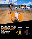 Driftsun Rover Inflatable Kayak - White Water Kayaks for 1 and 2 Person, High Pressure Dropstitch Floor Kayak for Adults with Padded Seats, Action Cam Mount, Aluminum Paddles and Quick Inflate Pump