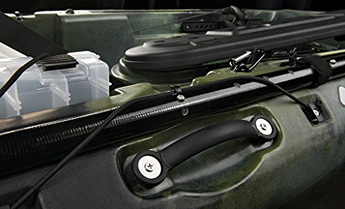 Vibe Kayaks Sea Ghost 130 13 Foot Angler - Single Person, Sit On Top Fishing Kayak with Paddle and Dual Position Hero Seat