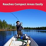 SeaSense Hand Bilge Pump - Self-Priming, Manual Bilge Pump for Water Removal on Small Boats, Kayaks, Canoes, Bilges or Any Place Water Collects - 18