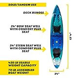 Ocean Kayak Malibu Two XL Tandem Kayak (Seaglass, 13 Feet 4 Inches)