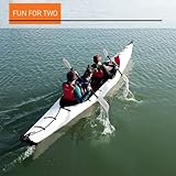 Oru Kayak Haven Foldable Kayak | for 1 or 2 People - Stable, Durable, Lightweight - Lake and River Kayaks - Beginner, Intermediate - Size (Unfolded): 16'1