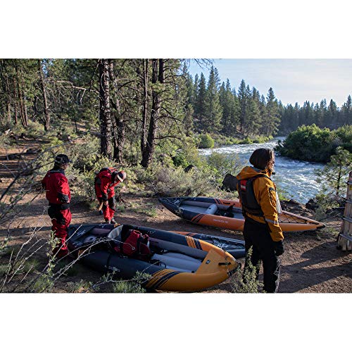 Aquaglide McKenzie 105 Inflatable Kayak - 1 Person Whitewater Kayak,Orange