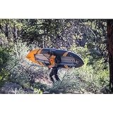 Aquaglide McKenzie 105 Inflatable Kayak - 1 Person Whitewater Kayak,Orange
