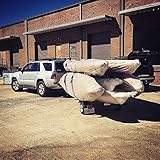 Multi-Sport Multi-Rack Kayak Trailer by Right On Durable Transporting Trailer for Kayaks, Sups, Canoes, Bicycles and More