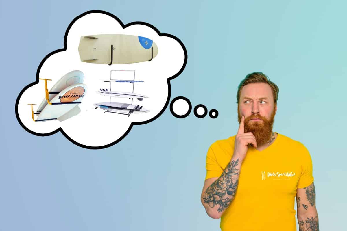 Best Way to Store paddle board in or outdoors