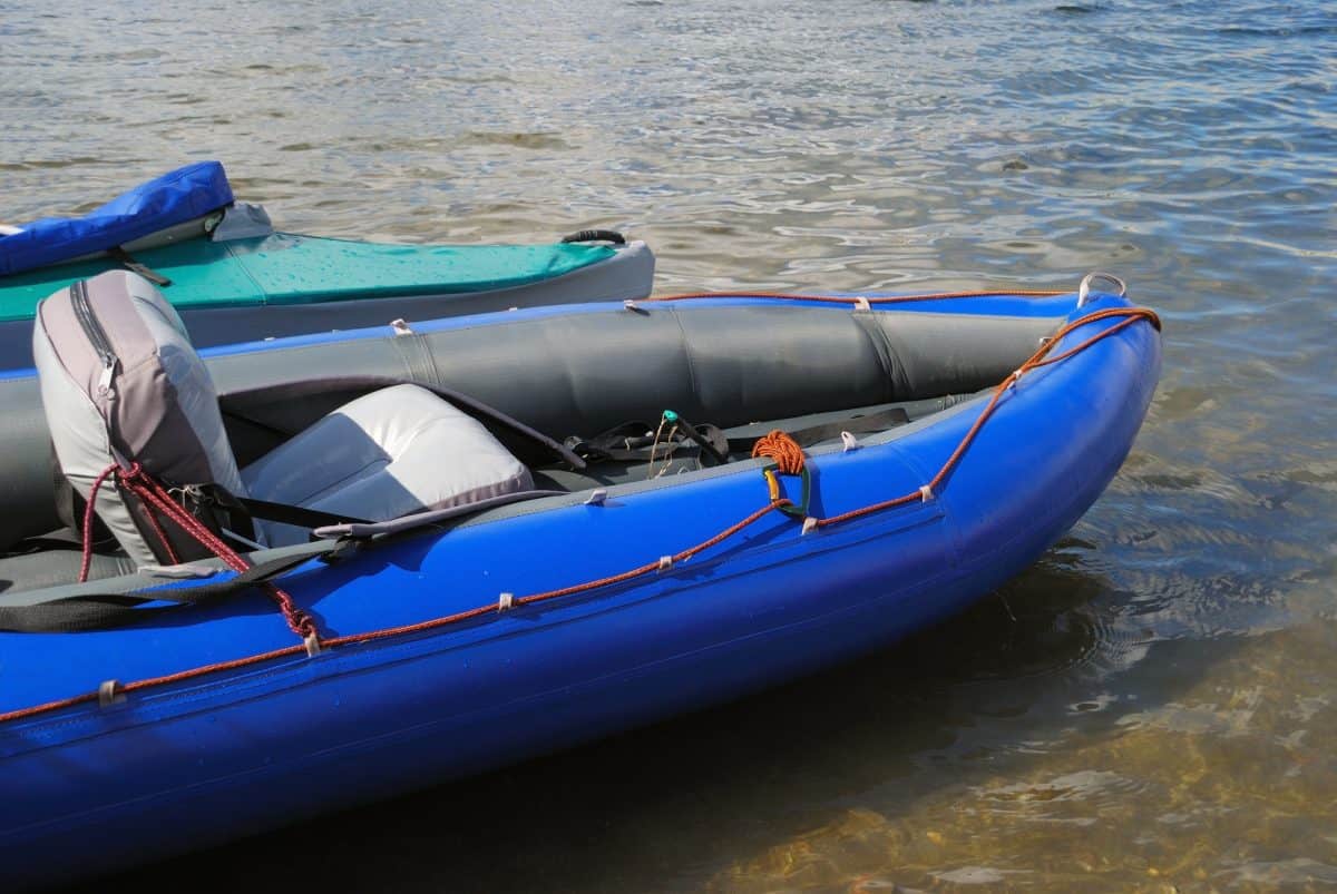 Kayak with comfortable seat