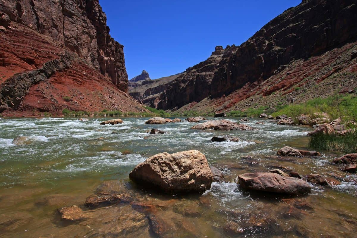 Hance Rapids in Grand Canyon National Park