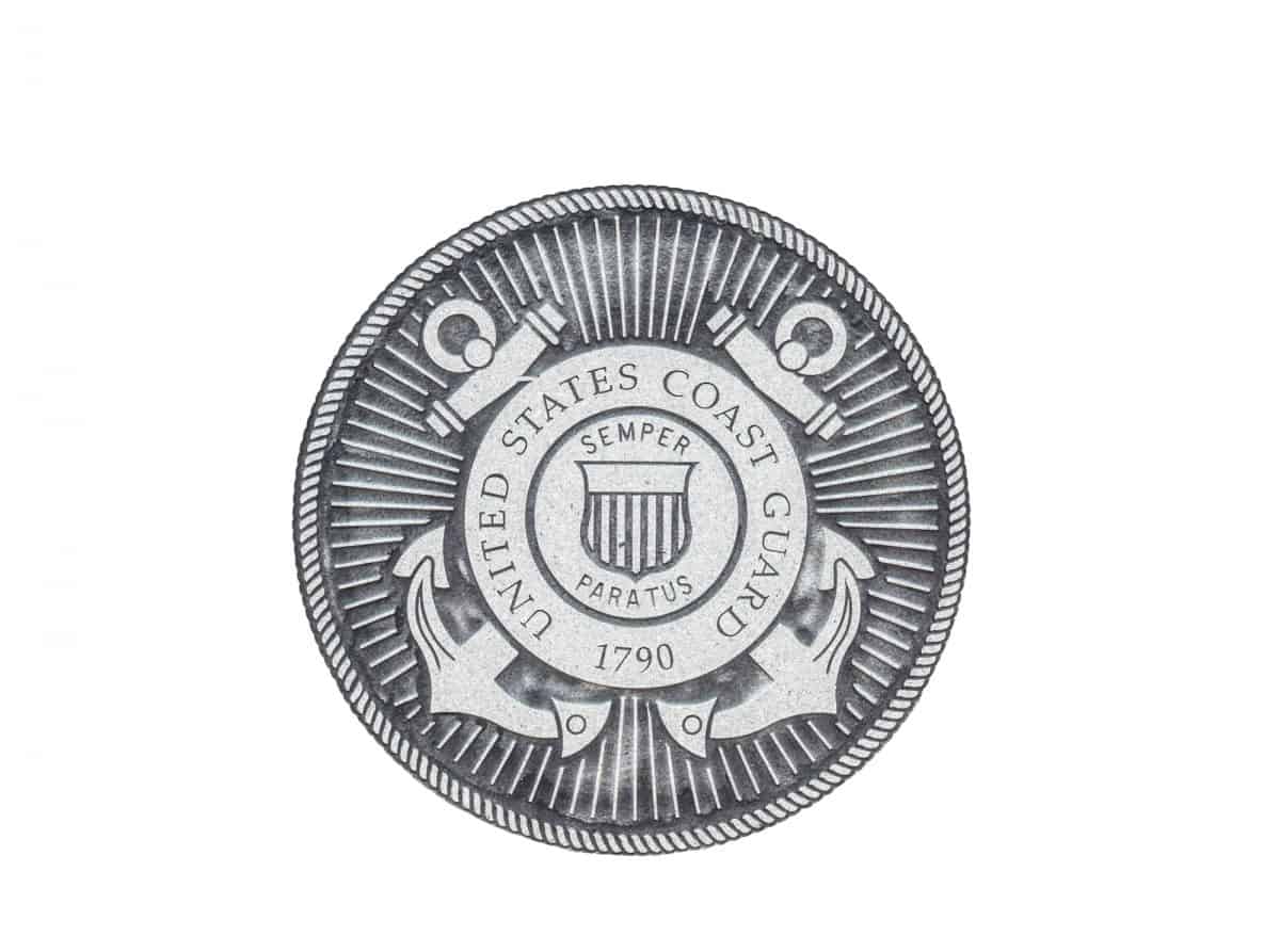 Life vest U.S. Coast Guard Approval badge
