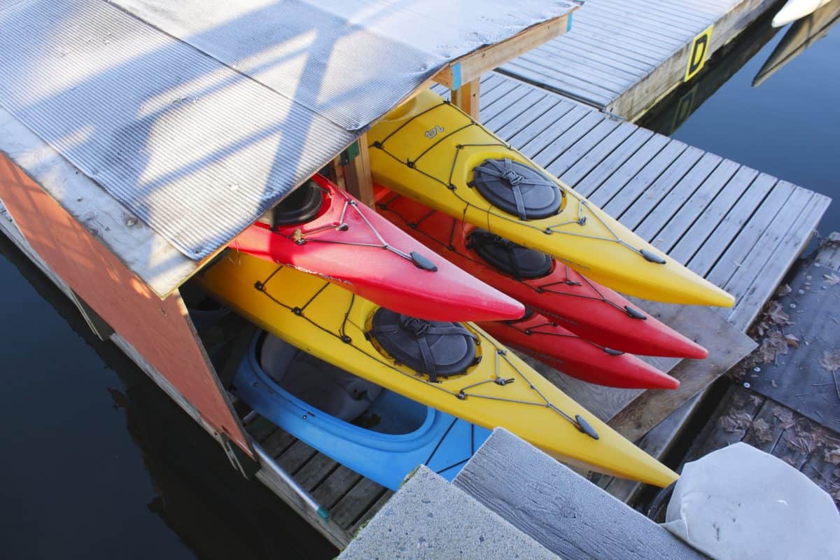 Outdoor Kayak Storage Ideas