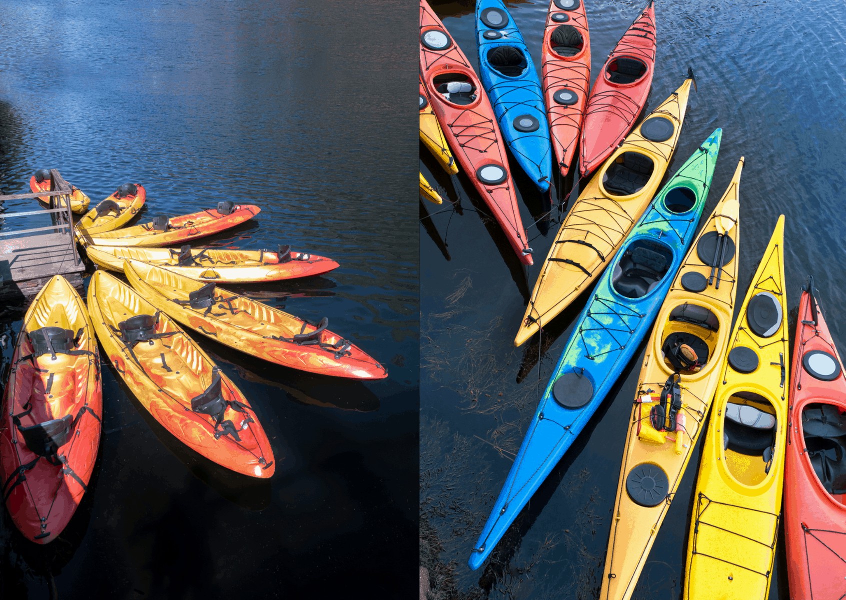 sit on versus sit in kayaks