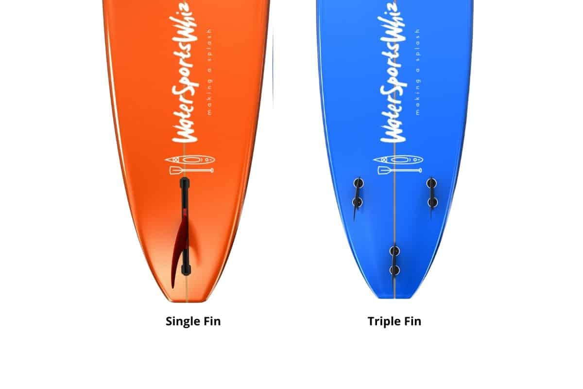 Singe Fin Double fin Triple FIn
