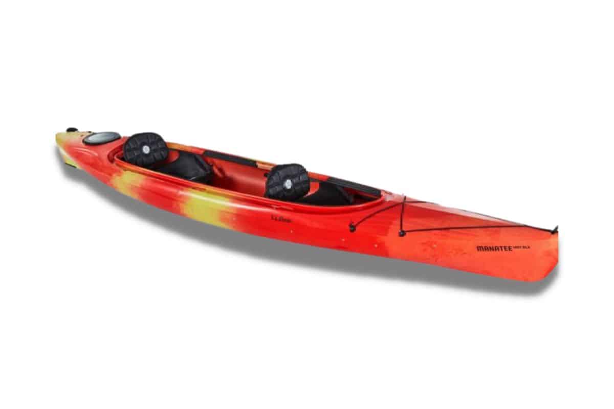 Recreational kayaks examples; Sit Inside Tandem Kayak