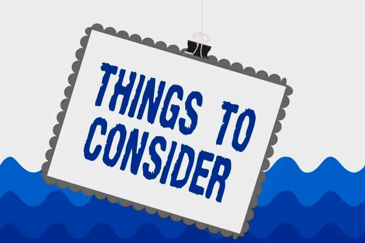 Things to consider with sup sizing