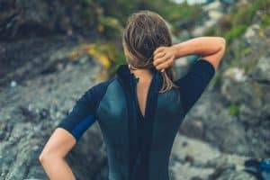 What to wear under a wet suit